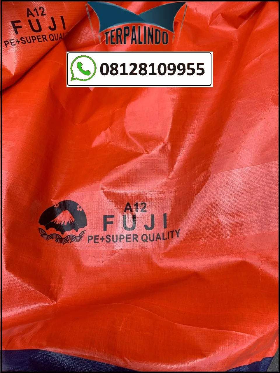 SUPPLIER TERPAL A12 FUJI UNTUK PENUTUP MATERIAL PROYEK